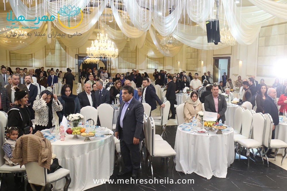 برگزاری جشن گلریزان ۱۴۰۴ به همت مؤسسه خیریه مهر سهیلا در حمایت از بیماران مبتلا به سرطان